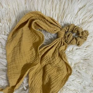 Cute yellow hair tie